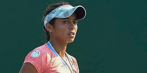 Indian tennis star Ankita Raina (Photo | PTI)