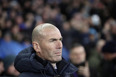 Zinedine Zidane. (Photo | AP)