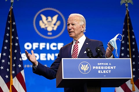 US President-elect Joe Biden (Photo | AP)