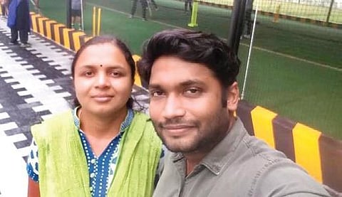 Parvathy and Vivek Anand