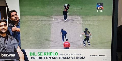 A betway ad on Sony Liv