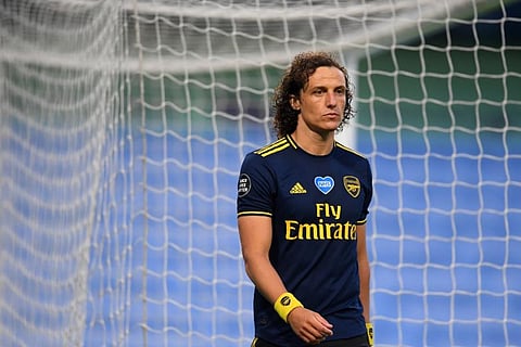 Arsenal's Brazilian defender David Luiz (Photo | AFP)