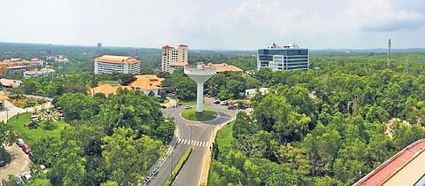 Technopark campus in Thiruvananthapuram