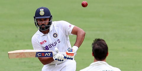 Rohit Sharma Sharma himself didn't offer an excuse. (Photo | AP)