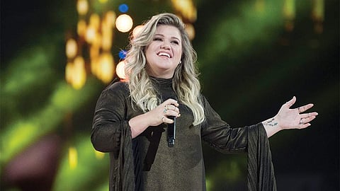 US singer-songwriter Kelly Clarkson (File photo| AP)