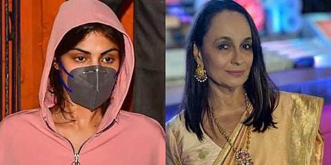 (L) Rhea Chakraborty and (R) Soni Razdan (Photos | PTI, Instagram)