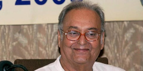 Late Bengali actor Soumitra Chatterjee (Photo | PTI)