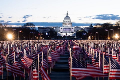 About 200,000 have been placed outside the Capitol Hill. (Photo| AFP)
