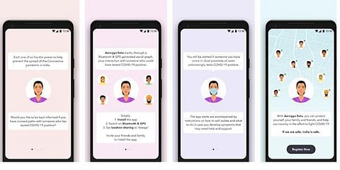 India's Own Coronavirus Tracking App, Aarogya Setu App (Photo| Google Play STore)
