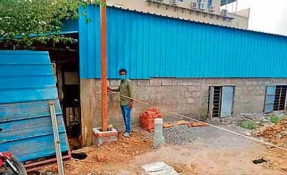 Officials inspect Putheri Lake encroachments