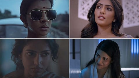 The cast is led by actors Eesha Rebba, Lakshmi Manchu, Amala Paul, and Shruti Haasan (Photo | Netflix)