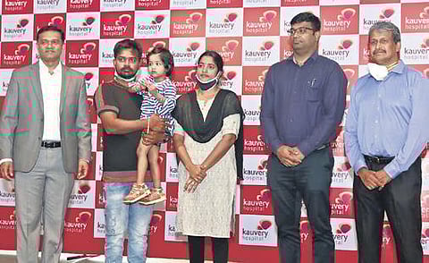 Infant successfully treated for rare disorder