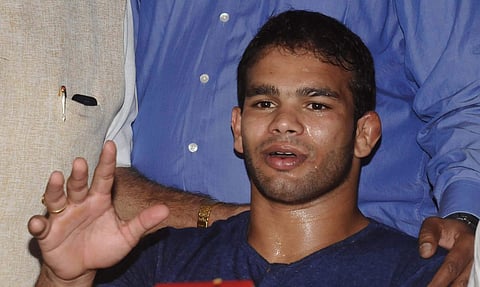 Wrestler Narsingh Yadav (File Photo | EPS)