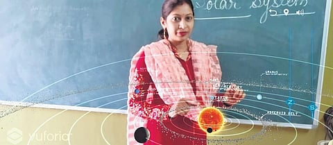 Teachers are giving online classes during the pandemic. (Photo | EPS)