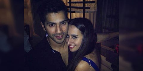 Varun Dhawan (L) and Natasha Dalal (Photo| Twitter)