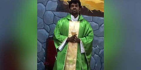 Paalayam St Joseph Cathedral sub vicar Fr Johnson