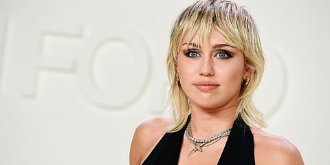 Pop star Miley Cyrus (Photo | AP)