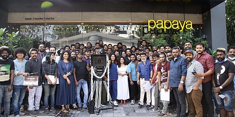 The cast and crew of Naradan. (Photo| Instagram)