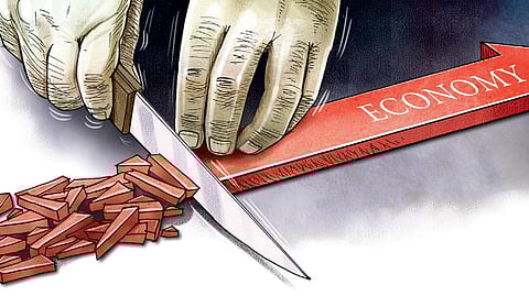 The bottom 5% of rural households' consumption expenditure is expected to lag by 8-10 times compared to the top 5%.