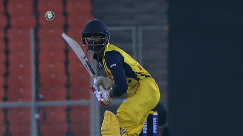 Tamil Nadu team player Baba Aparajith (Photo | BCCI Domestic Twitter)