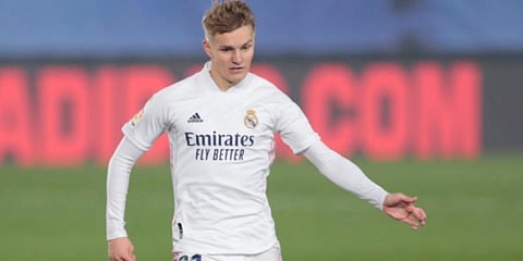 Martin Odegaard has been at Real Madrid since 2015 when he joined at the age of 16. (Photo | AP)