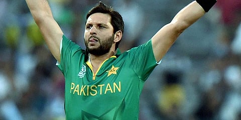 Former Pakistan captain Shahid Afridi (Photo | PTI)