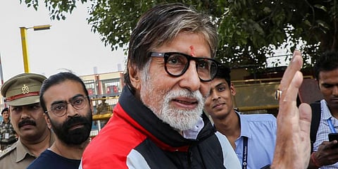 Bollywood actor Amitabh Bachchan (Photo | PTI)