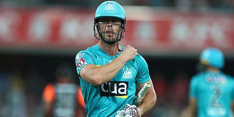 Brisbane Heat star Chris Lynn (Photo| Twitter)