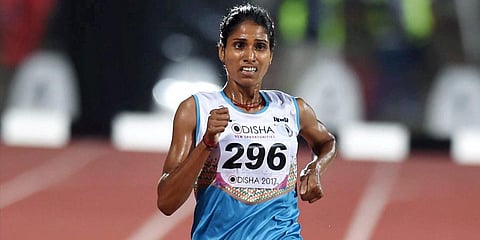 Veteran long distance runner Sudha Singh (Photo | PTI)