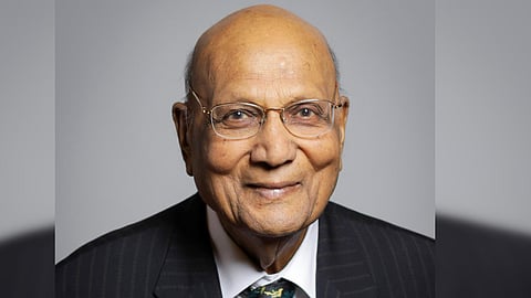 UK-based Indian-origin entrepreneur Lord Swraj Paul
