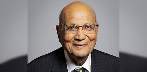 UK-based Indian-origin entrepreneur Lord Swraj Paul