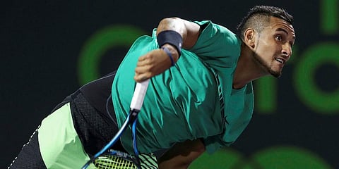 Australian tennis star Nick Kyrgios (Photo | AP)