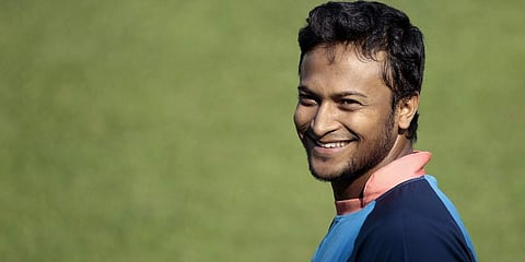 Bangladesh all-rounder Shakib Al Hasan (Photo | AP)