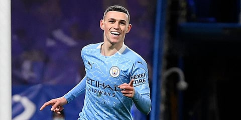 Manchester City midfielder Phil Foden (Photo| AP)