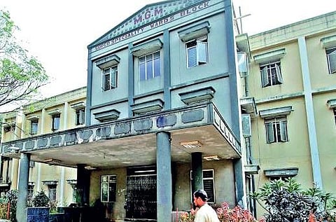 Mahatma Gandhi Memorial (MGM) Hospital in Warangal.