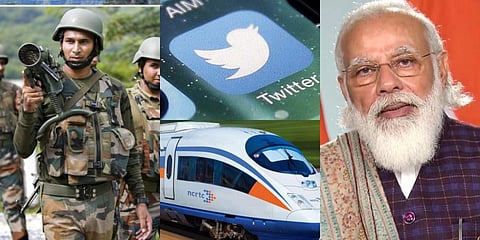 After the news about the RRTS project hit social media, many took to Twitter to slam the Modi government and questioned this move. (Photo | PTI)