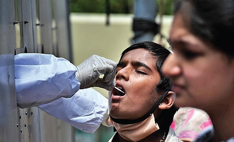 Vizianagaram district with 41,038 cases continues to be the district with least number of total cases.