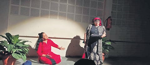 A tribute to Safdar Hashmi performed at Alliance Française de Bangalore during the weekend