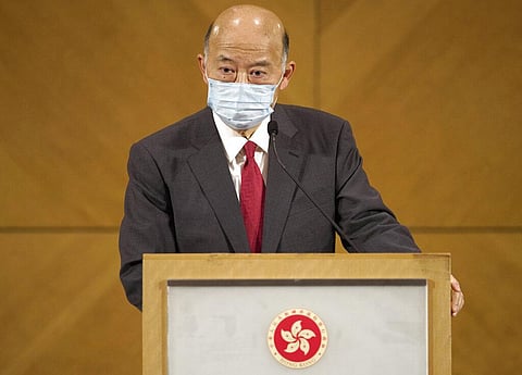 Hong Kong Chief Justice Geoffrey Ma (Photo | AP)