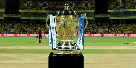 Indian Premier League Trophy (Photo | BCCI Twitter)