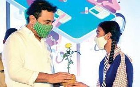 14-year-old Sreeja of Chintalakunta.