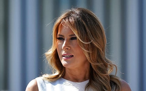 Melania Trump.