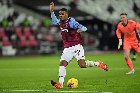 West Ham United's French striker Sebastien Haller (Photo | AFP)