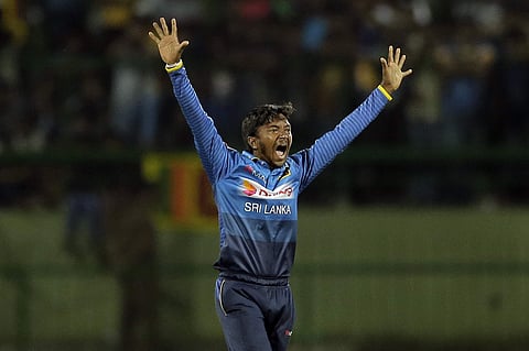 Sri Lanka's Akila Dananjaya (File | AP)