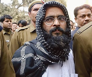 2001 Parliament attack convict Afzal Guru. (File Photo | EPS)