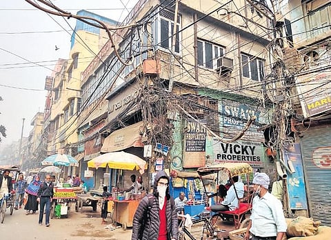 Facelift of Hauz Qazi market in Chandni Chowk area is on the cards. (Photo | EPS)