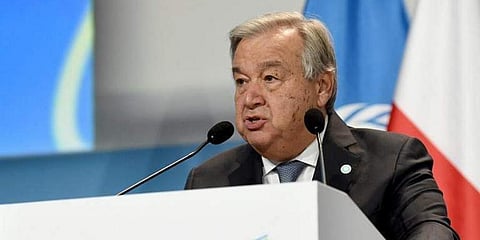 UN chief Antonio Guterres