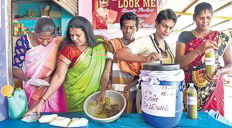 The team of transwomen in their element | MK Ashok Kumar