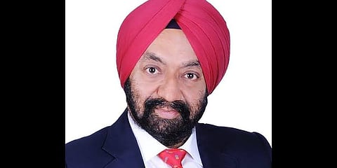 AAP MP Vikramjit Singh Sahney.
