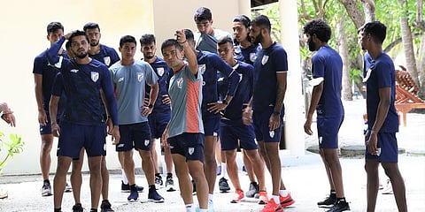 Indian football team (Photo @IndianFootball)